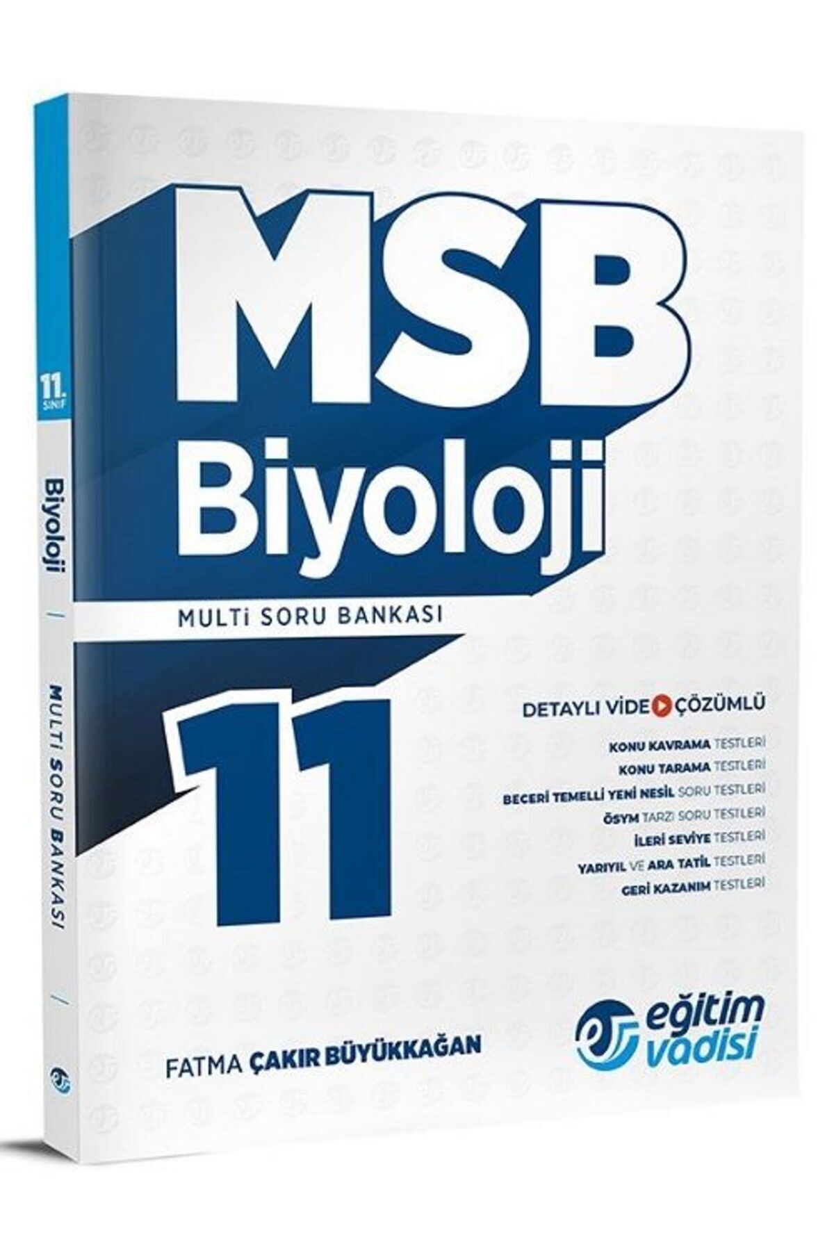 11. Sınıf Biyoloji MSB Modüler Soru Bankası Video Çözümlü Eğitim Vadisi Yayınları