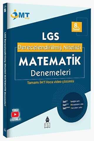 İMT Hoca 8. Sınıf LGS Derecelendirilmiş Nitelikli MATEMATİK Denemeleri