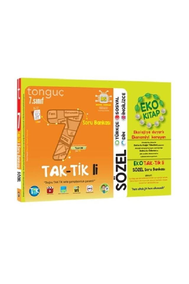 7. Sınıf Sözel Eko Taktikli Soru Bankası / Kolektif / Tonguç Akademi / 9786258152982