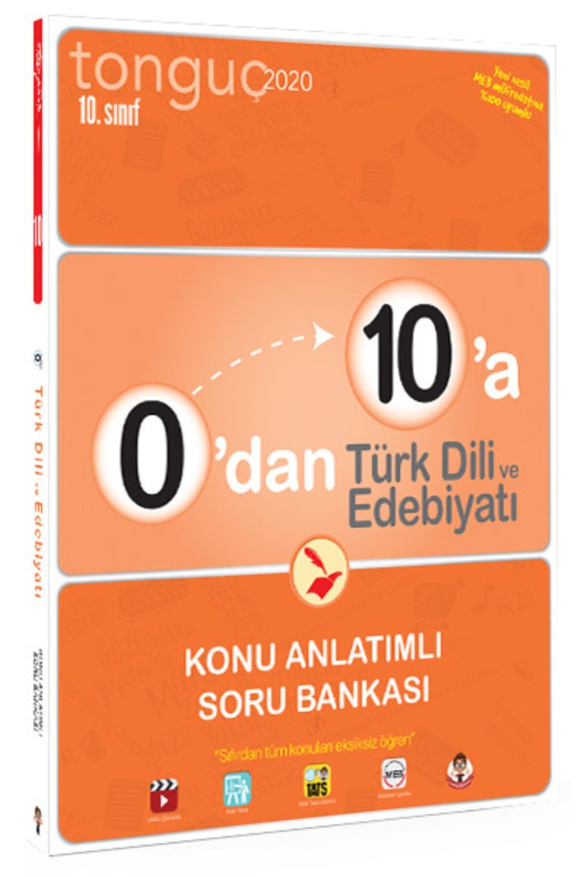 10. Sınıf 0'dan 10'a Türk Dili Ve Edebiyatı Konu Anlatımlı Soru Bankası
