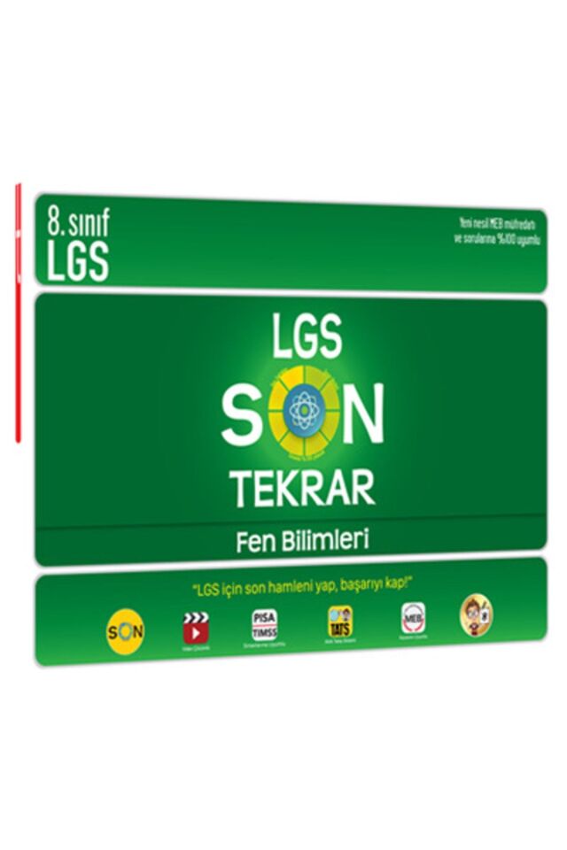Tonguç 8. Sınıf Lgs Fen Bilimleri Son Tekrar