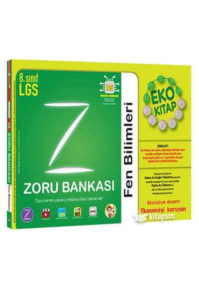 8. Sınıf Fen Bilimleri Eko Zoru Bankası Tonguç Akademi