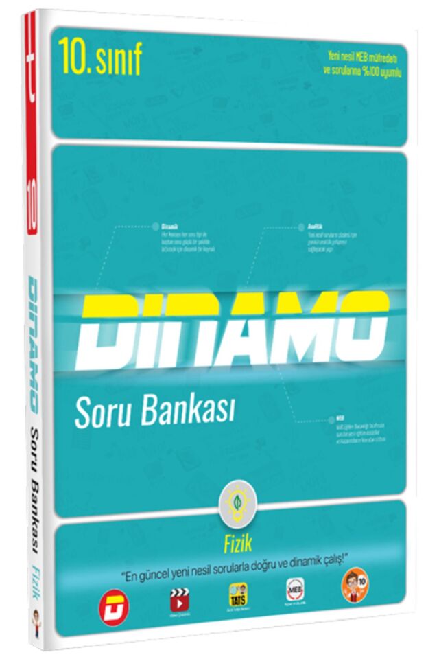 Tonguç 10. Sınıf Fizik Dinamo Soru Bankası Tonguç Akademi