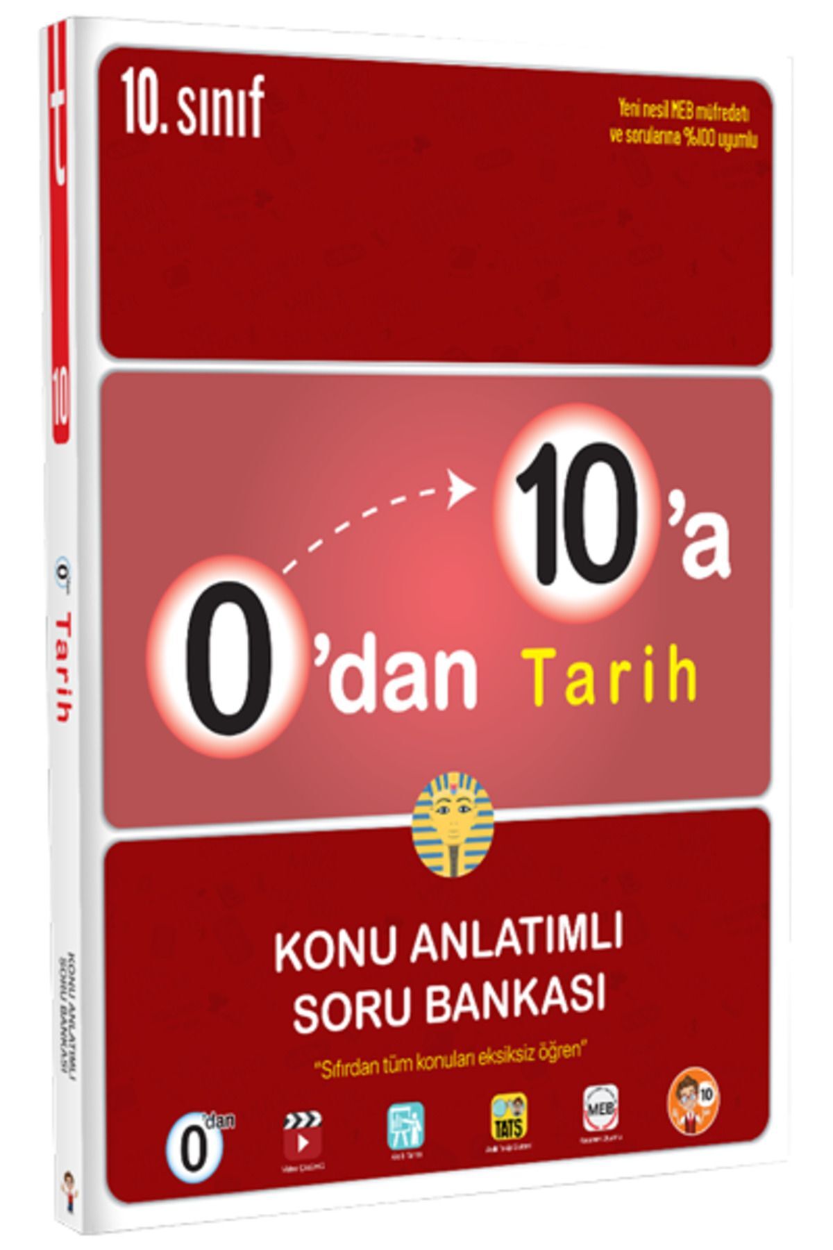 Tonguç 10. Sınıf 0 dan 10 a Tarih Konu Anlatımlı Soru Bankası Tonguç Akademi