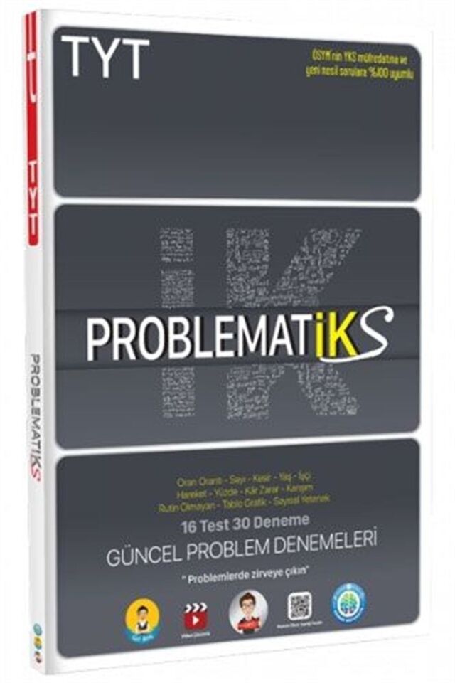 Tonguç Yks Tyt Problematiks Yeni Nesil Problem Denemeleri