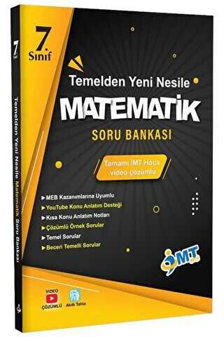 Tonguç Yayınları 7. Sınıf Imt Matematik Temelden Yeni Nesile Soru Bankası