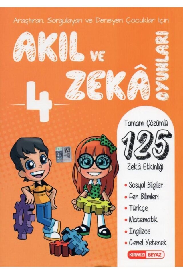 Kırmızı Beyaz 4. Sınıf Akıl Ve Zeka Oyunları