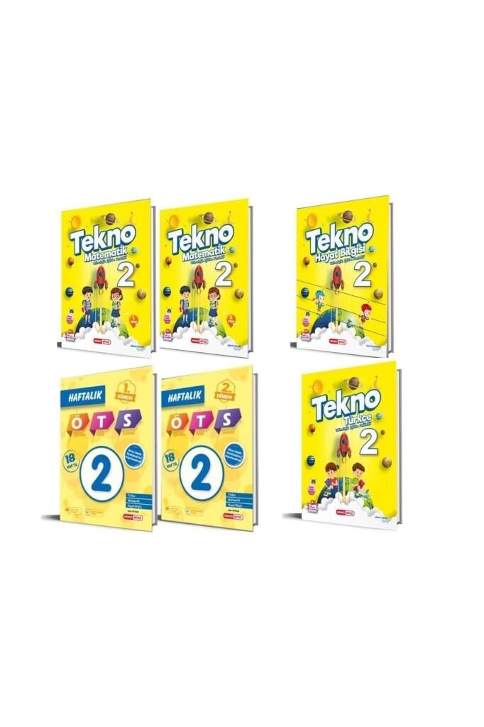 Kırmızı Beyaz Tekno Set 2.Sınıf Tüm Dersler Yeni