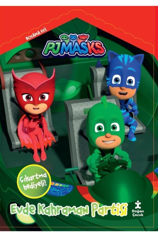 Pjmasks Boyama Evi Evde Kahraman Partisi, Doğan Çocuk Kolektif, Doğan Çocuk, Pjmasks Boyama Evi Evde
