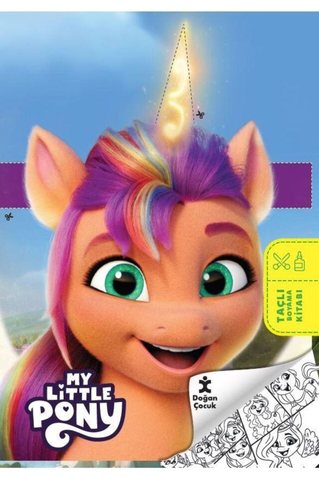 My Little Pony Taçlı Boyama Kitabı