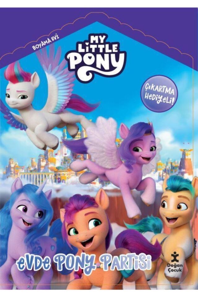 My Little Pony Boyama Evi Evde Pony Partisi