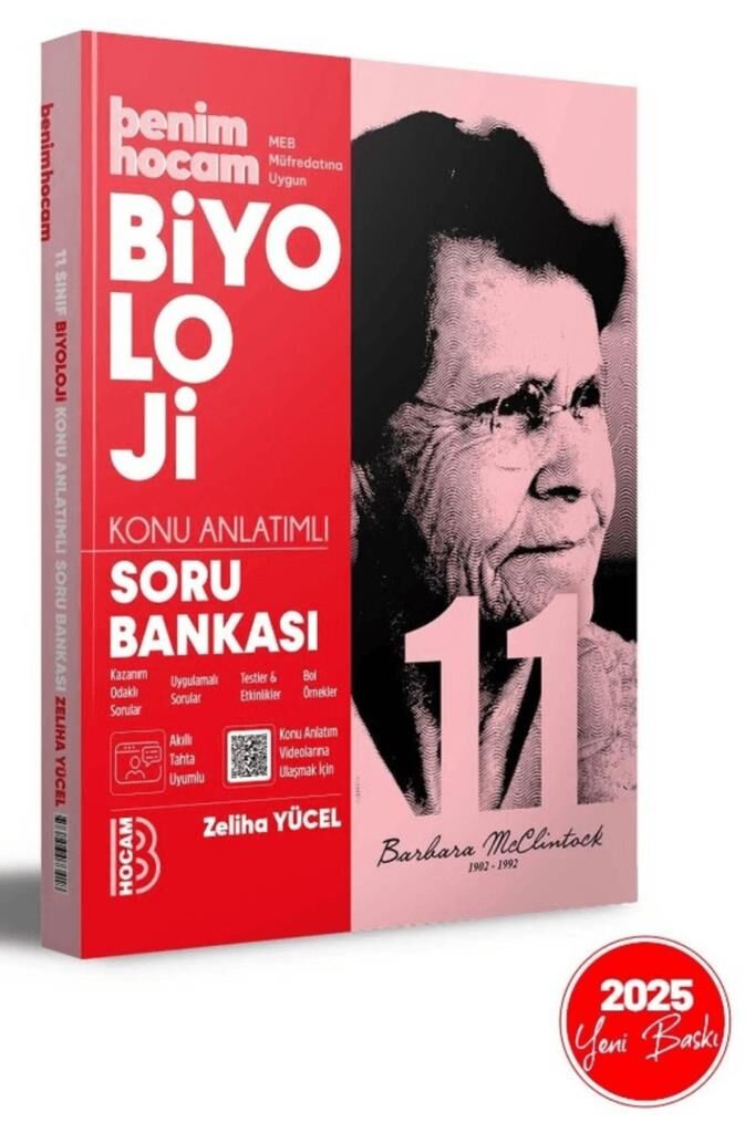 2025 11. Sınıf Biyoloji Konu Anlatımlı Soru Bankası / Benim Hocam Yayınları / 9786256073418