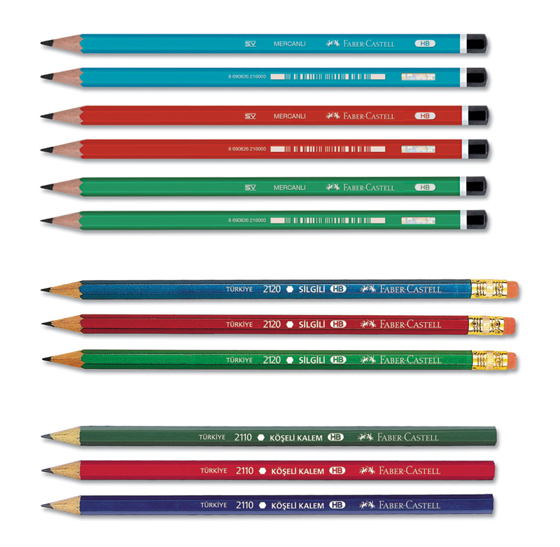 FC Köşeli Mercanlı Kurşun Kalem