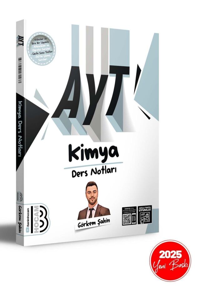 Ayt Kimya Video Ders Notları Ve Soru Bankası Seti 2025