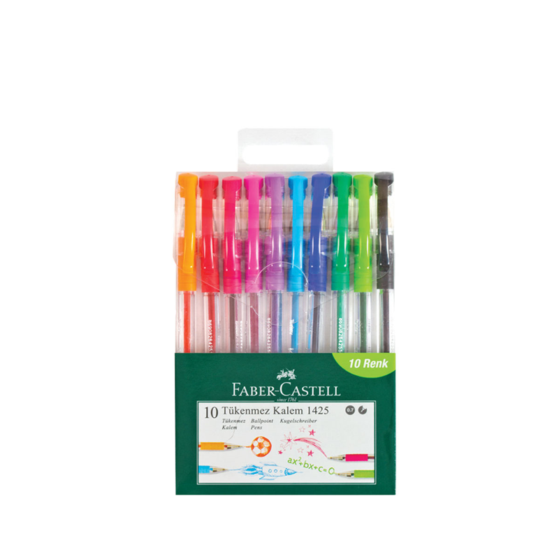 Tükenmez Kalem Ailesi 10lu Poşet