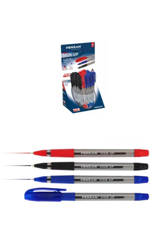 Pensan Yeni Sign Up Tükenmez Kalem 60lı Stand