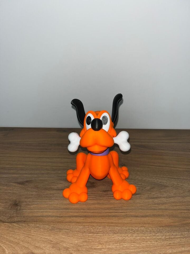 Pluto Karakter Figürü (3D Baskı)