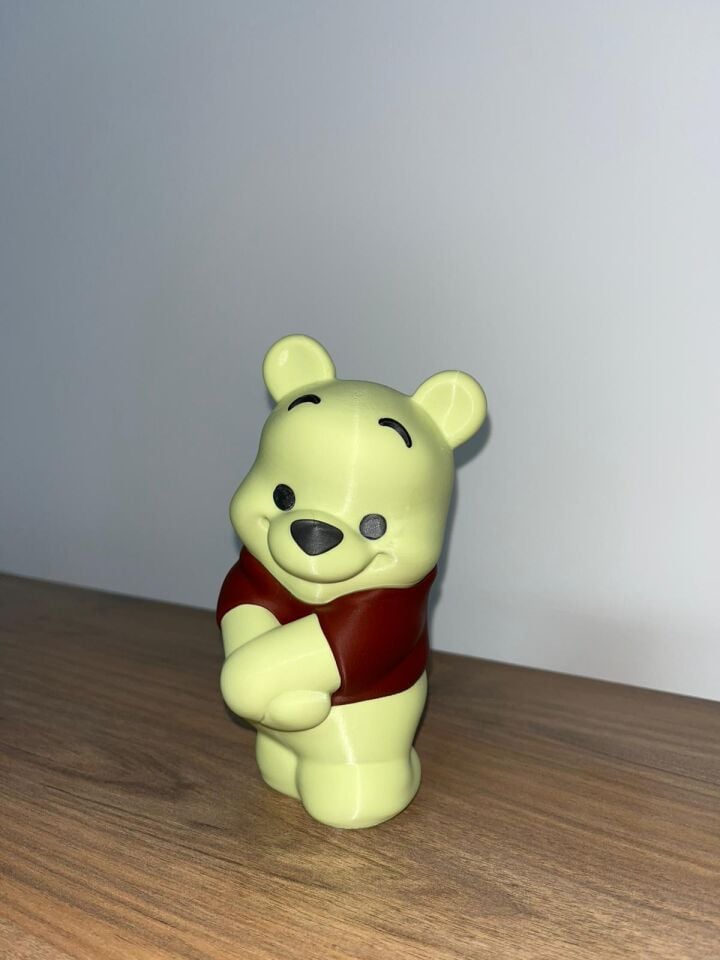 oft-Glow Pooh: Özel Tasarım 3D Koleksiyon Figürü