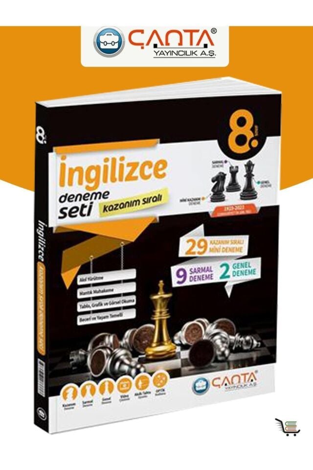 Çanta Yayınları 8. Sınıf İngilizce Kazanım Sıralı Deneme Seti