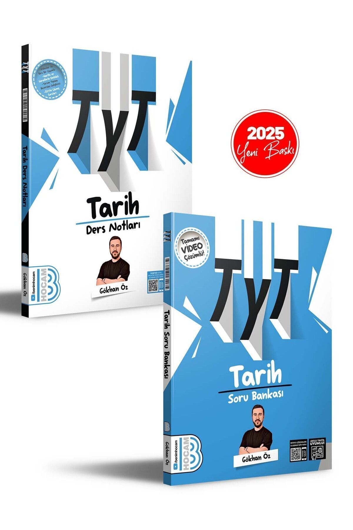 2025 TYT Tarih Ders Notları ve Tamamı Video Çözümlü Soru Bankası Seti Benim Hocam Yayınları
