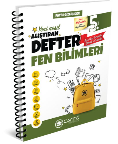 Çanta Yayınları 5. Sınıf Fen Bilimleri Alıştıran Defter