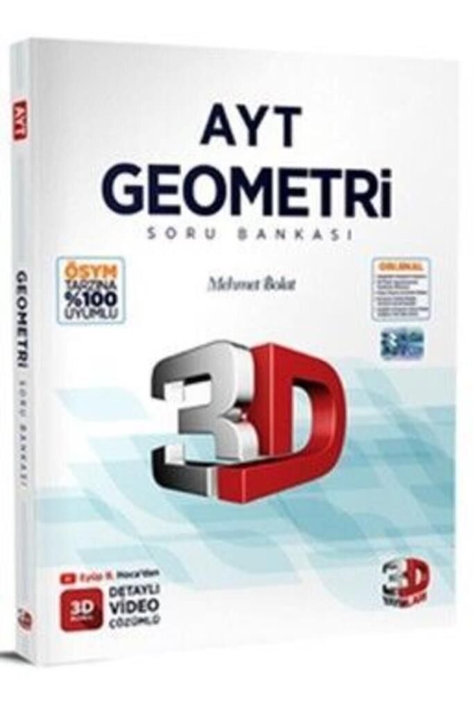 3d Ayt Geometri Soru Bankası 2023