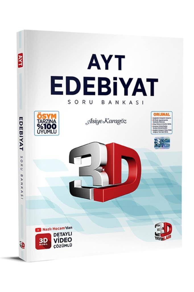 3d Ayt Edebiyat Soru Bankası 2025