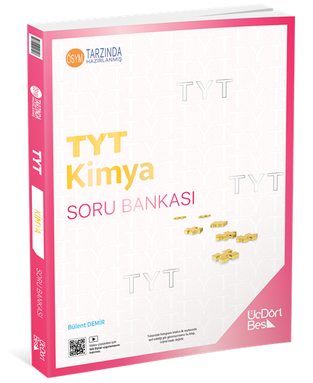 Üç Dört Beş  TYT Kimya Soru Bankası- GÜNCEL BASKI
