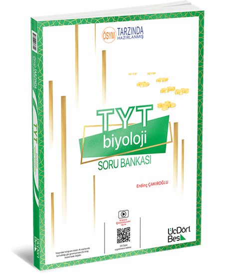 Üç Dört Beş TYT Biyoloji Soru Bankası 2025