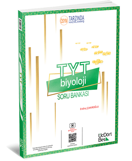 Üç Dört Beş TYT Biyoloji Soru Bankası 2025