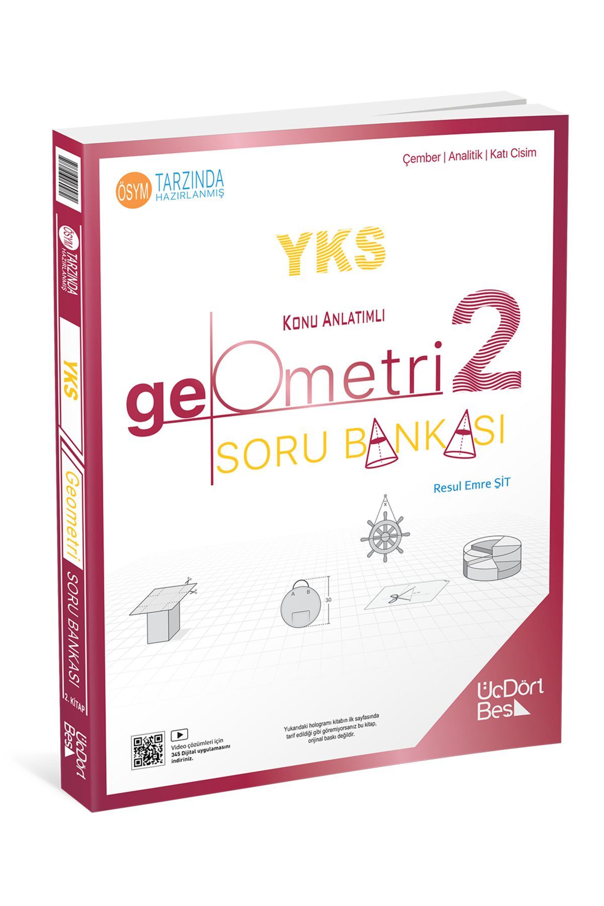 Üç  Dört Beş Yayınları Geometri 2. Kitap