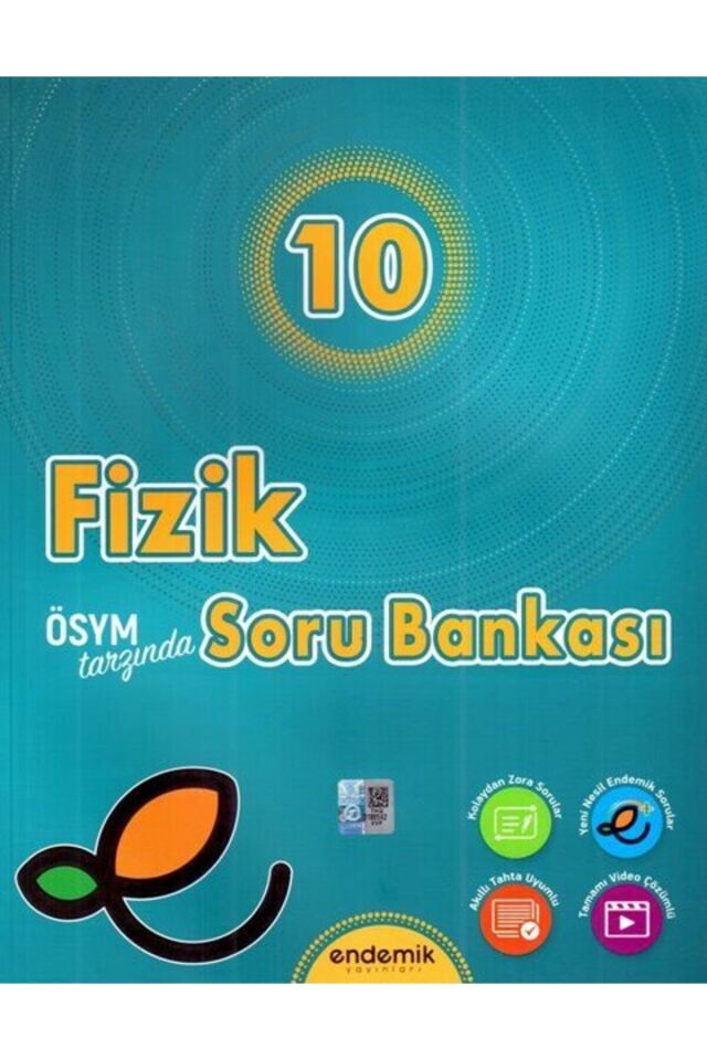 Endemik Yayınları 10. Sınıf Fizik Soru Bankası