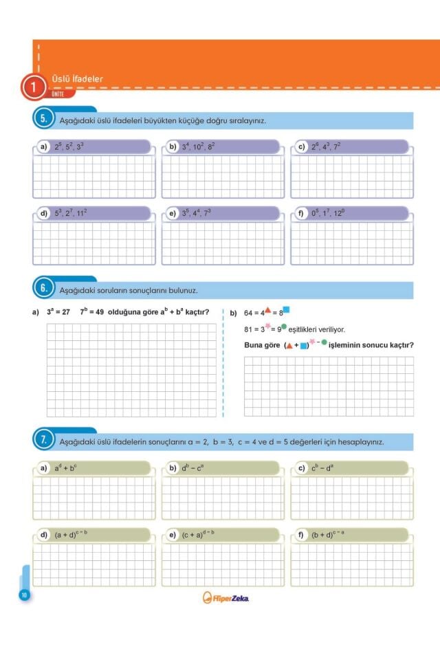 2025 6. Sınıf Hiper Matematik Konu Anlatımlı & Etkinlikli Soru Bankası | Serkan Akça
