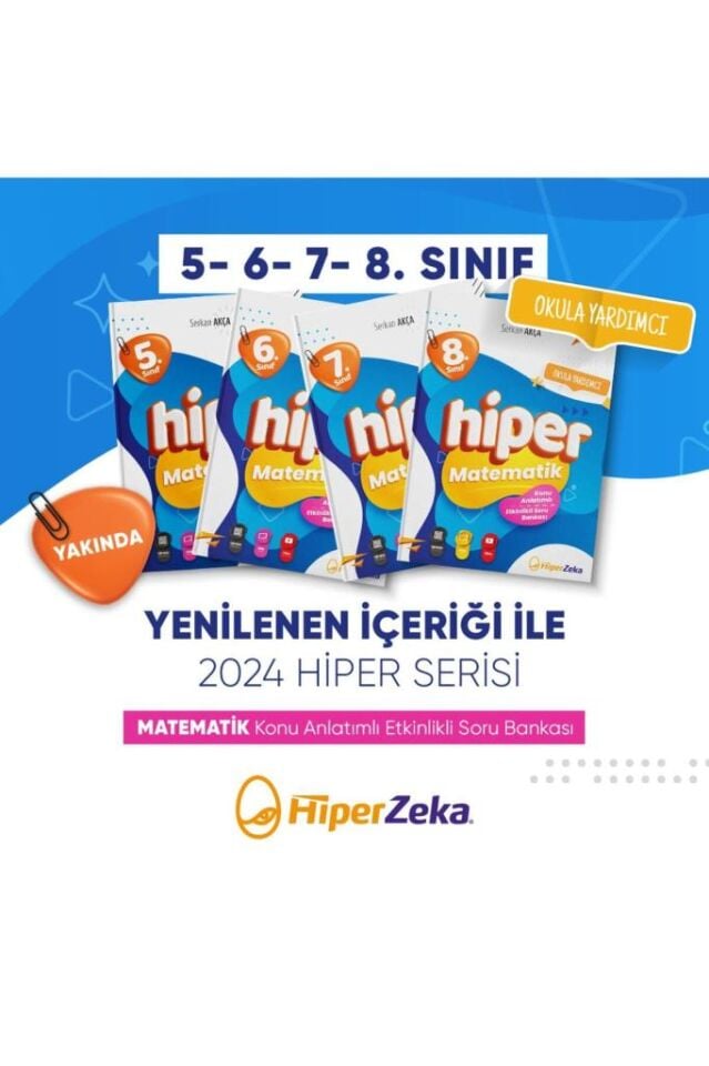 8. Sınıf Hiper Matematik Konu Anlatımlı & Etkinlikli Soru Bankası Nw | Serkan Akça